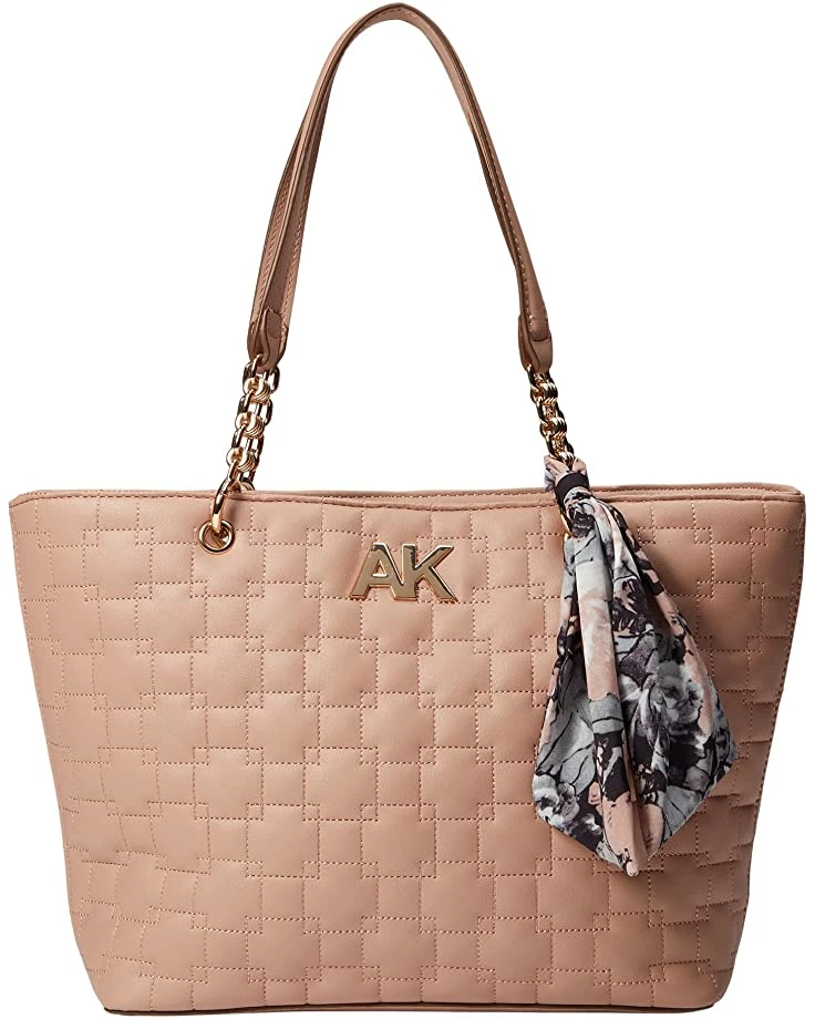 Outlet ๐ Anne Klein Handbags Women Quilted Tote With Scarf ๐ 7 Outlet ๐ Anne Klein Handbags Women Quilted Tote With Scarf ๐ - Image 5