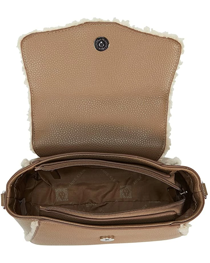 Best Pirce ๐ Anne Klein Handbags Women Soft Calf/Faux Shearling Lizard Satchel ๐ 5 Best Pirce ๐ Anne Klein Handbags Women Soft Calf/Faux Shearling Lizard Satchel ๐ - Image 3