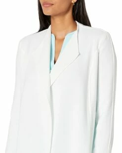 Coupon 🛒 Anne Klein Coats & Outerwear Women Drape Front Jacket 👏 -Anne Klein Sales 716FuTICvS. AC SR736920