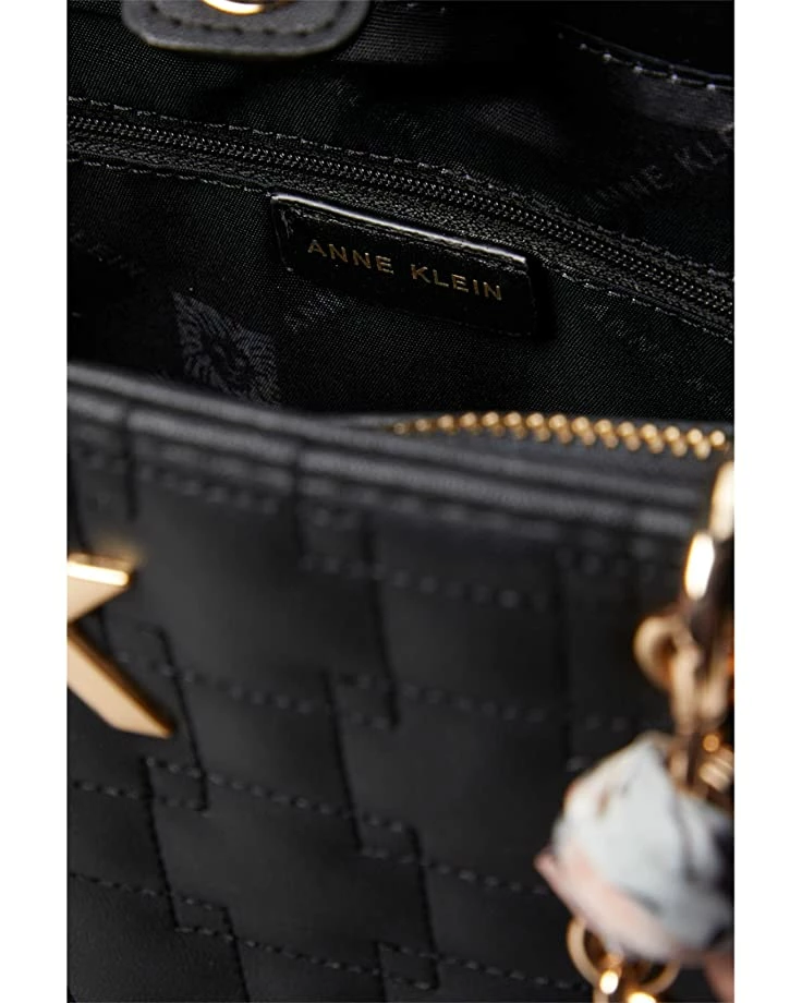 Outlet ๐ Anne Klein Handbags Women Quilted Tote With Scarf ๐ 5 Outlet ๐ Anne Klein Handbags Women Quilted Tote With Scarf ๐ - Image 3