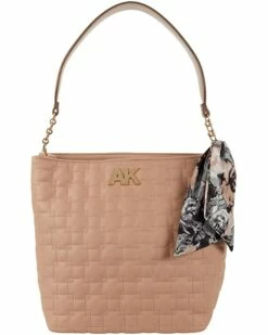 Wholesale ❤️ Anne Klein Handbags Women Quilted Velvet Hobo With Scarf ✔️ -Anne Klein Sales 71fYOTkejAL. AC SR736920