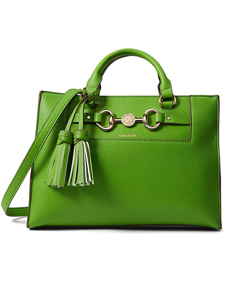 Best Pirce ✨ Anne Klein Handbags Women East West Satchel With Horse Bit ❤️ 7 Best Pirce ✨ Anne Klein Handbags Women East West Satchel With Horse Bit ❤️ - Image 5