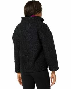Best Sale 🎉 Anne Klein Sweaters Women Funnel Neck Zip Front Dolman Sleeve Sherpa ✔️ -Anne Klein Sales 81NBcsLaoDL. AC SR736920