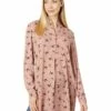 New 👏 Anne Klein Shirts & Tops Women Oblong Printed Nehru Tunic 🔔 -Anne Klein Sales 81NZbbmNn5L. AC SR736920