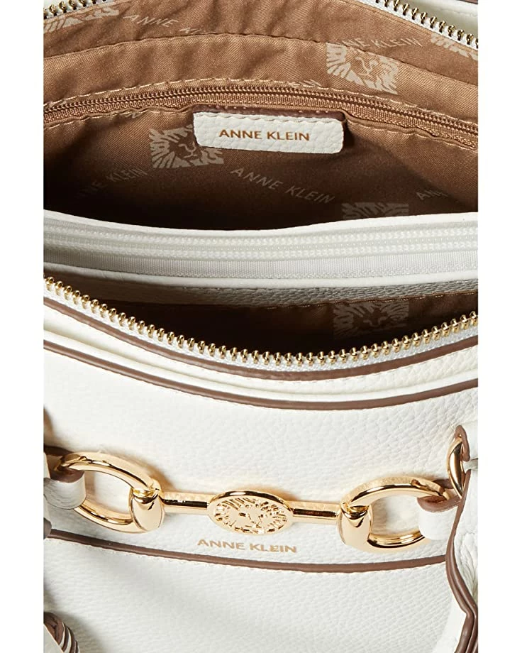 Best Pirce ✨ Anne Klein Handbags Women East West Satchel With Horse Bit ❤️ 5 Best Pirce ✨ Anne Klein Handbags Women East West Satchel With Horse Bit ❤️ - Image 3