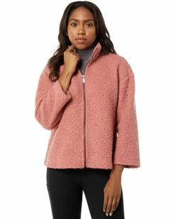 Best Sale 🎉 Anne Klein Sweaters Women Funnel Neck Zip Front Dolman Sleeve Sherpa ✔️ -Anne Klein Sales 81dler03fdL. AC SR736920