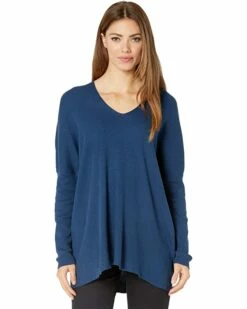 Flash Sale 💯 Anne Klein Sweaters Women V-Neck Ribbed Drop Shoulder Pullover ✔️