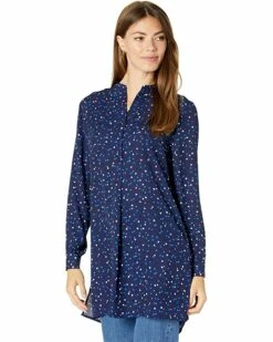 Coupon 👏 Anne Klein Shirts & Tops Women Dot Nerhu Tunic 👏