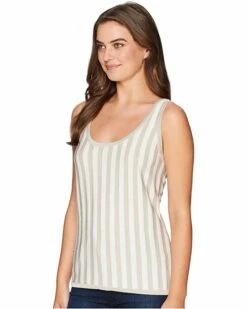 Best deal ๐งจ Anne Klein Shirts & Tops Women Striped Scoop Neck Tank Top - Striped Knit ๐ 6 Best deal ๐งจ Anne Klein Shirts & Tops Women Striped Scoop Neck Tank Top - Striped Knit ๐ -Anne Klein Sales 91 P9CryyCL. AC SR736920
