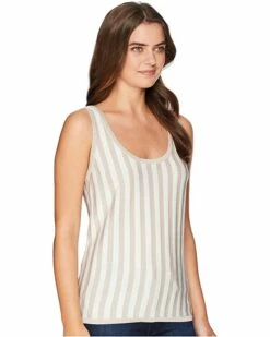 Best deal ๐งจ Anne Klein Shirts & Tops Women Striped Scoop Neck Tank Top - Striped Knit ๐ 8 Best deal ๐งจ Anne Klein Shirts & Tops Women Striped Scoop Neck Tank Top - Striped Knit ๐ -Anne Klein Sales 91lopW0hscL. AC SR736920